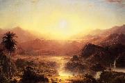 Frederic Edwin Church Andes of Eduador Sweden oil painting artist